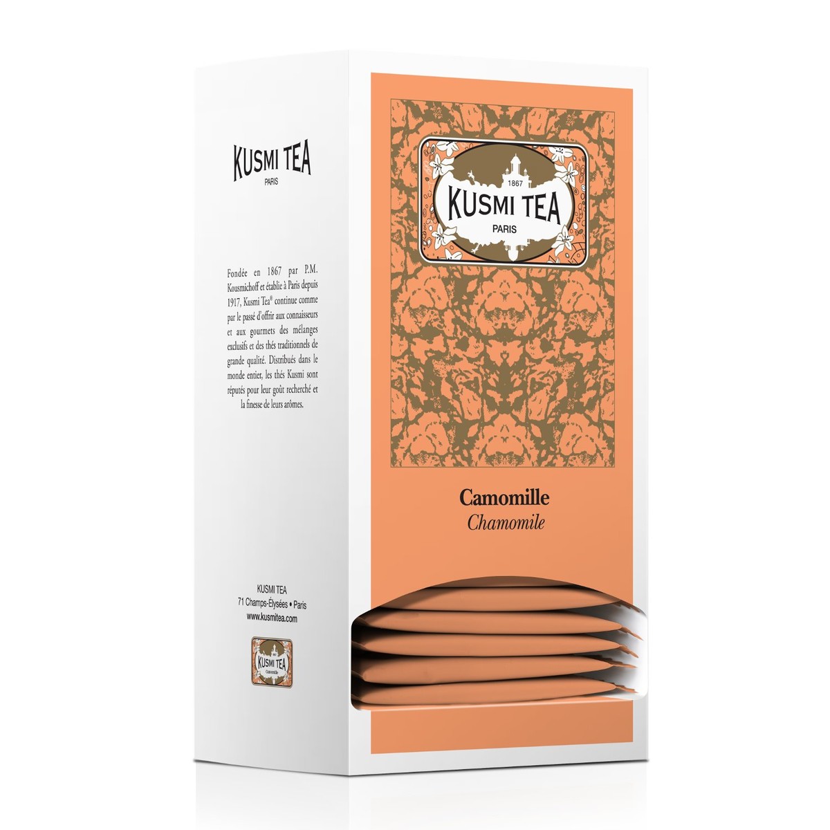 kusmi tea camomille - thé kusmi tea coffret